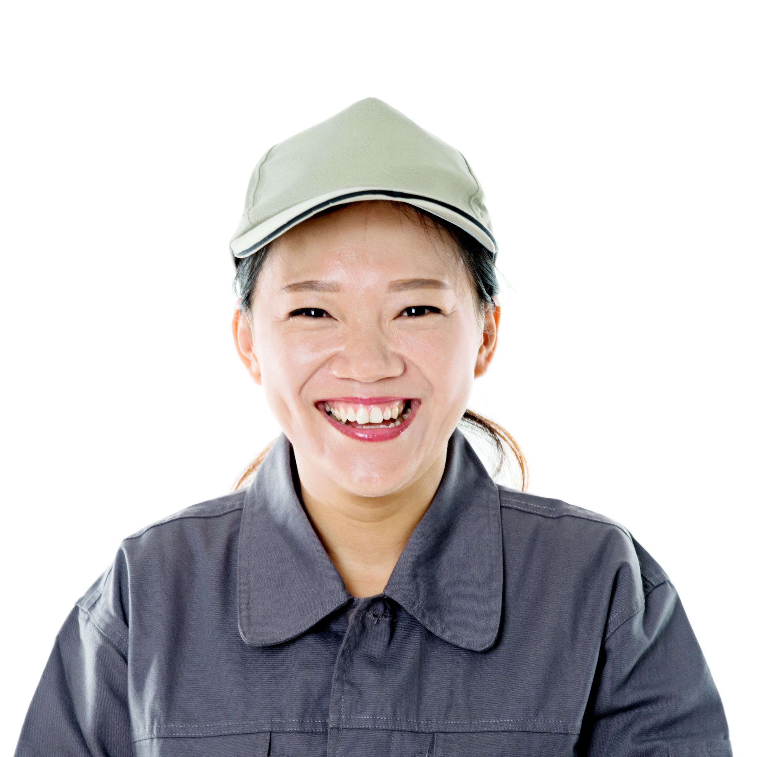 Portrait of a smiling team member